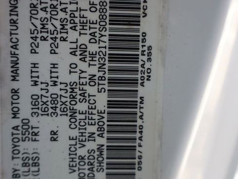 Used 2000 Toyota Tundra 2WD Regular Cab image 33