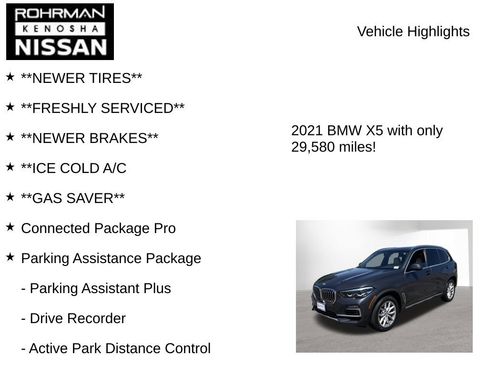 Used 2021 BMW X5 xDrive40i w/ Premium Package AWD/4WD image 8