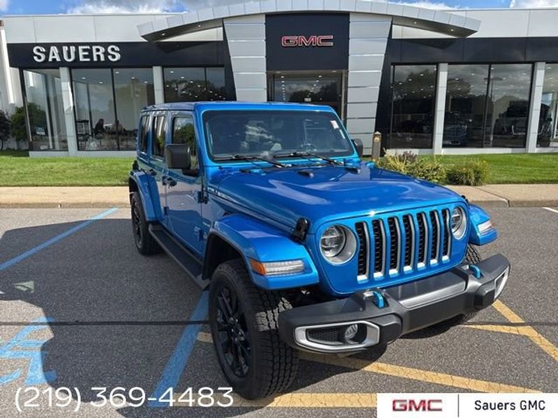 Used 2022 Jeep Wrangler Unlimited Sahara w/ Cold Weather Group image 1