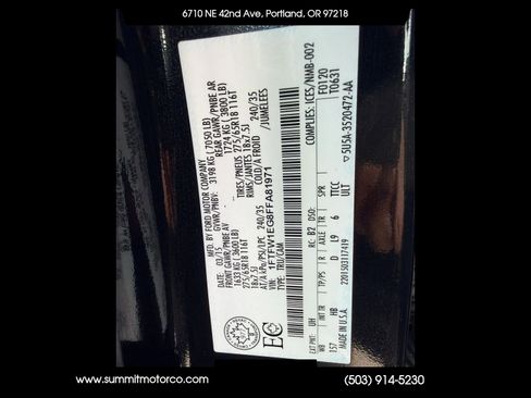 Used 2015 Ford F150 Lariat w/ Equipment Group 501A Mid image 39