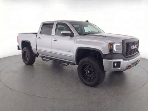 Used 2015 GMC Sierra 1500 SLT w/ SLT Crew Cab Value Package AWD/4WD image 3