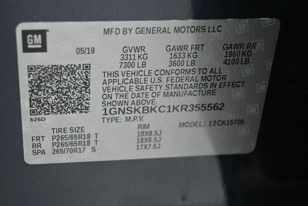 Used 2019 Chevrolet Tahoe LT AWD/4WD image 20