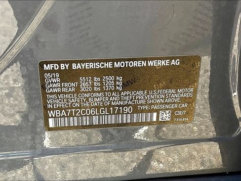 Used 2020 BMW 740i w/ M Sport Package RWD image 19