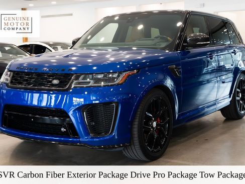Used 2018 Land Rover Range Rover Sport SVR AWD/4WD image 1