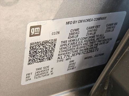 Used 2026 Chevrolet Trax RS w/ Sunroof Package FWD image 23