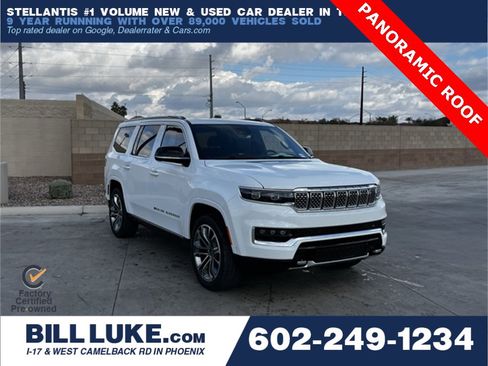 Used 2024 Jeep Grand Wagoneer Series III w/ Rear Seat Video Group 1 image 1