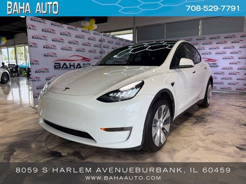 Used 2023 Tesla Model Y Long Range AWD/4WD image 1