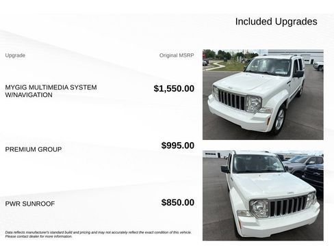 Used 2008 Jeep Liberty Limited w/ Premium Group AWD/4WD image 10