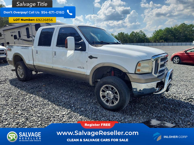 Used 2005 Ford F250 4x4 Crew Cab Super Duty image 5