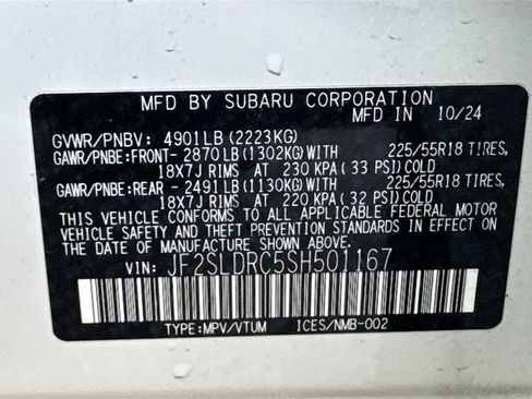 Used 2025 Subaru Forester Limited AWD/4WD image 41