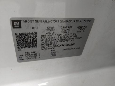 Used 2018 Chevrolet Silverado 1500 LTZ w/ Sport Package image 33