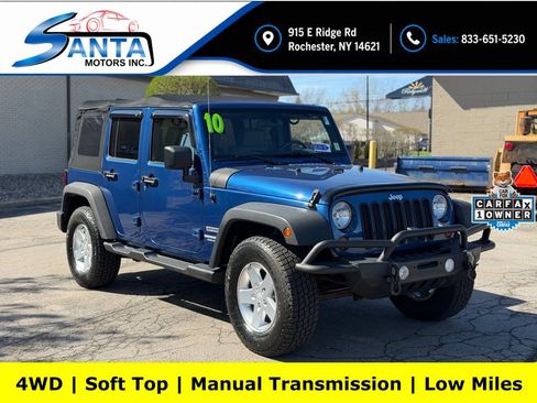 Used 2010 Jeep Wrangler Unlimited Sport AWD/4WD image 3