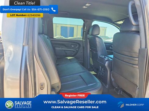 Used 2019 Nissan Titan SL w/ Midnight Edition AWD/4WD image 13