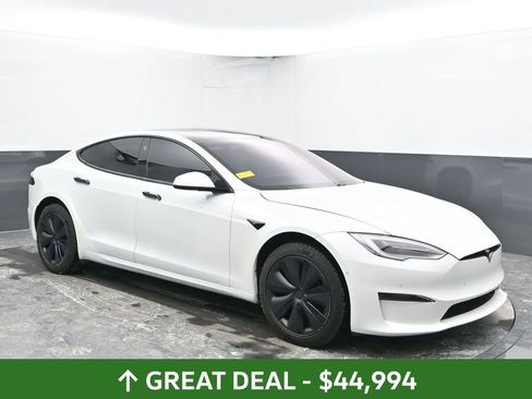 Used 2021 Tesla Model S Plaid AWD/4WD image 4