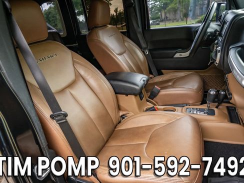 Used 2017 Jeep Wrangler Unlimited Sahara w/ Max Tow Package AWD/4WD image 16