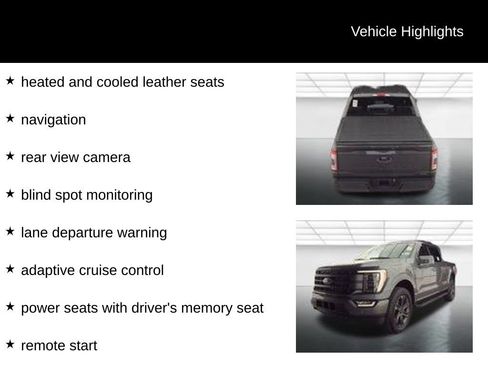 Used 2023 Ford F150 Lariat w/ Equipment Group 502A High AWD/4WD image 10