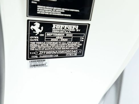 Certified 2021 Ferrari Roma RWD image 43