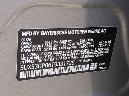 New 2026 BMW X3 xDrive30 image 20