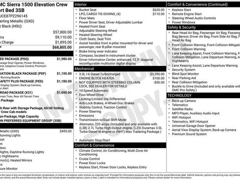 Used 2023 GMC Sierra 1500 Elevation w/ Preferred Package AWD/4WD image 18