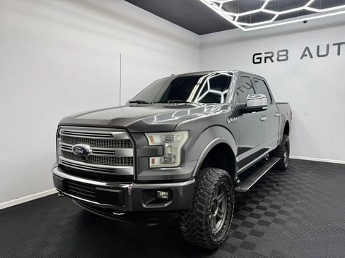 Used 2015 Ford F150 Platinum w/ Equipment Group 701A Luxury image 3