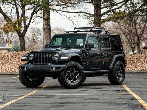 Used 2021 Jeep Wrangler Unlimited Rubicon 4xe w/ Cold Weather Group image 1
