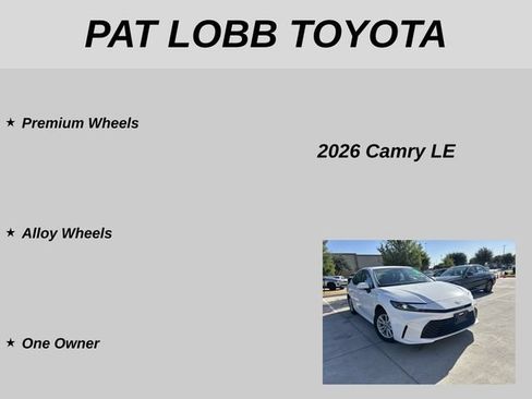 Used 2026 Toyota Camry LE w/ Convenience Package FWD image 21