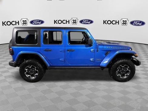 Used 2022 Jeep Wrangler Unlimited Rubicon 4xe w/ Cold Weather Group AWD/4WD image 9