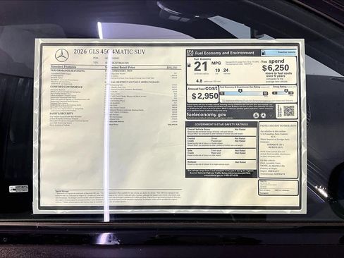 New 2026 Mercedes-Benz GLS 450 4MATIC image 18