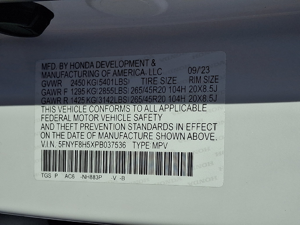Used 2023 Honda Passport EX-L image 28
