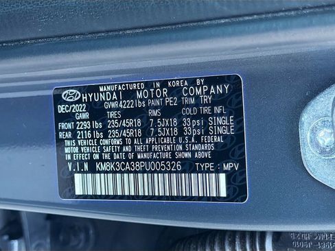 Used 2023 Hyundai Kona N Line w/ Cargo Package AWD/4WD image 32