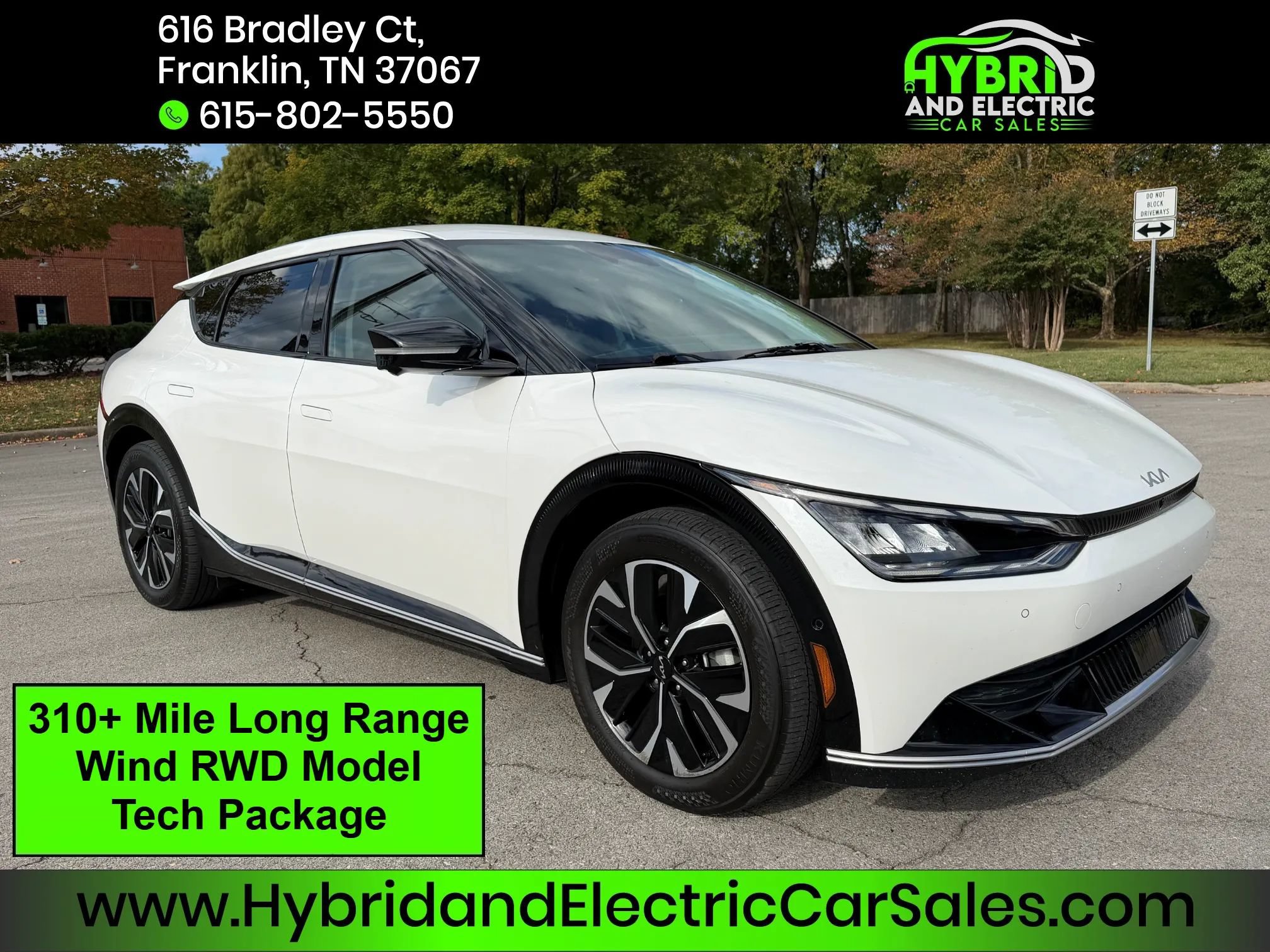 Used 2023 Kia EV6 Wind w/ Wind Technology Package RWD image 1