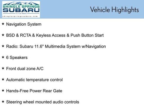Certified 2025 Subaru Outback Premium image 67