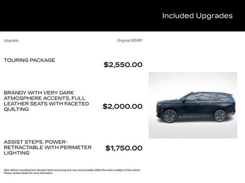 Certified 2024 Cadillac Escalade Sport w/ Touring Package AWD/4WD image 3