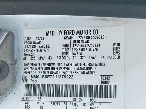 Used 2018 Ford Transit Connect XL FWD image 25