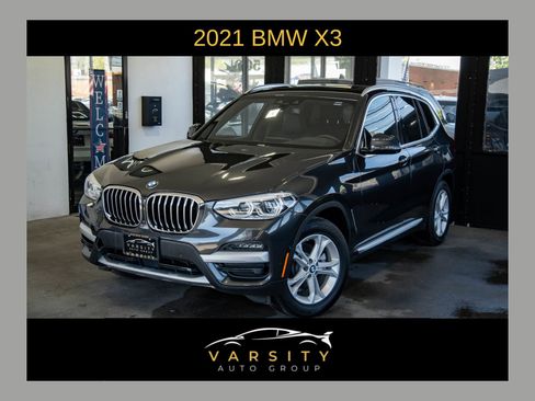 Used 2021 BMW X3 xDrive30i w/ Convenience Package AWD/4WD image 1