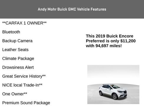 Used 2019 Buick Encore Preferred FWD image 4