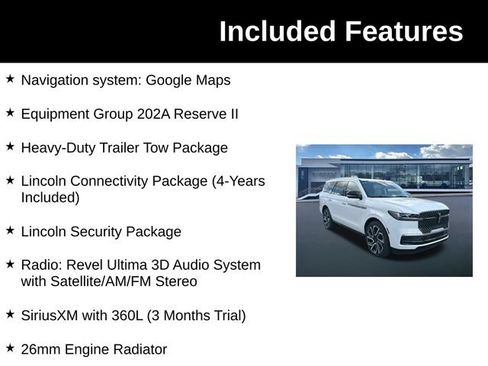 New 2027 Lincoln Navigator Reserve AWD/4WD image 6