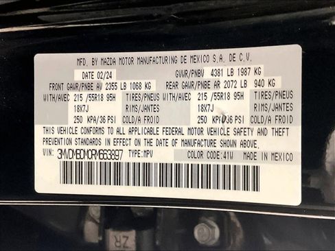 Used 2024 MAZDA CX-30 AWD 2.5 S w/ Premium Package image 34