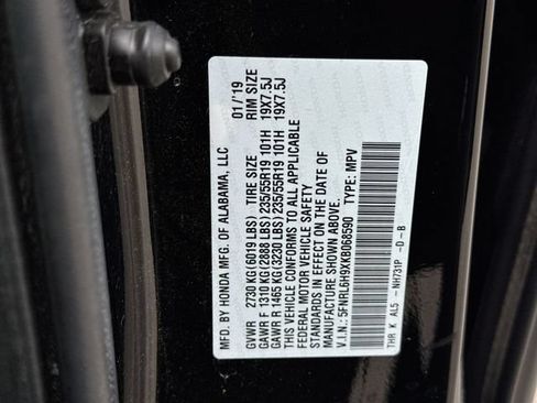 Used 2019 Honda Odyssey Elite image 35