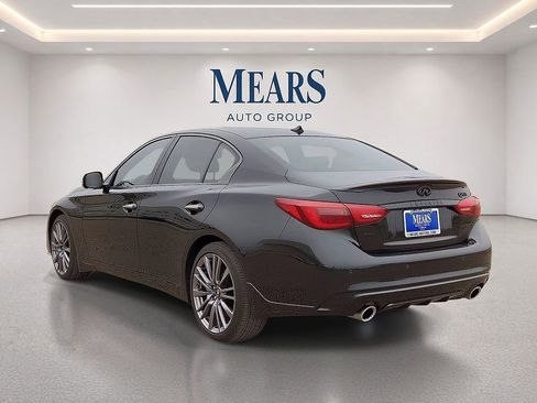 Used 2023 INFINITI Q50 Red Sport 400 w/ Black Opal Edition AWD/4WD image 3