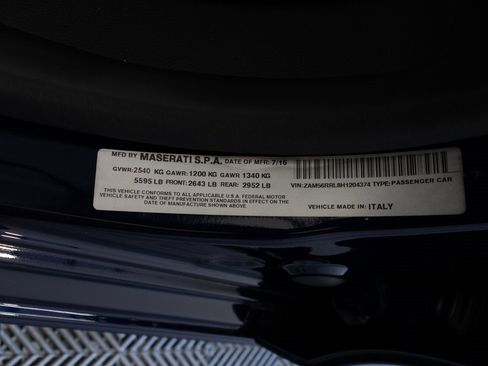 Used 2017 Maserati Quattroporte S GranLusso Q4 image 39