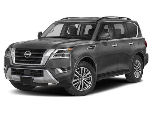 Certified 2023 Nissan Armada SL w/ Captain's Chairs Package RWD image 1