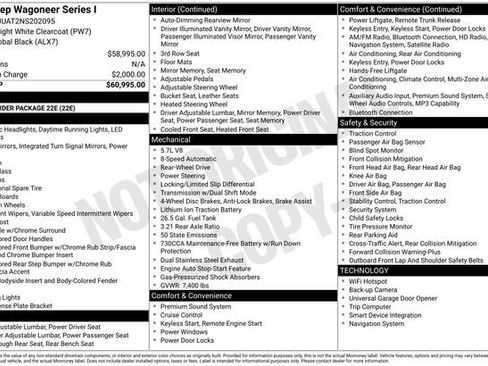 Used 2022 Jeep Wagoneer Series I image 15