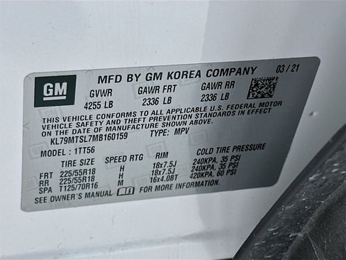 Used 2021 Chevrolet TrailBlazer RS w/ Sun and Liftgate Package image 32