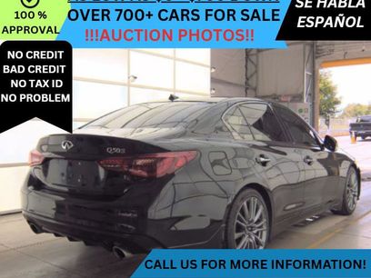 Used 2022 INFINITI Q50 Red Sport 400 w/ Cargo Package