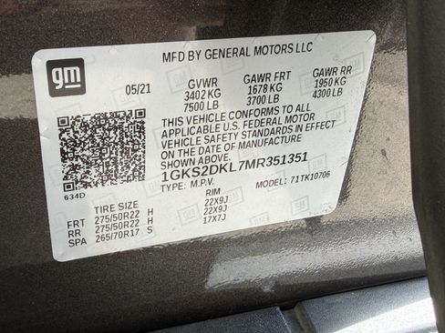 Used 2021 GMC Yukon Denali w/ Denali Ultimate Package AWD/4WD image 55