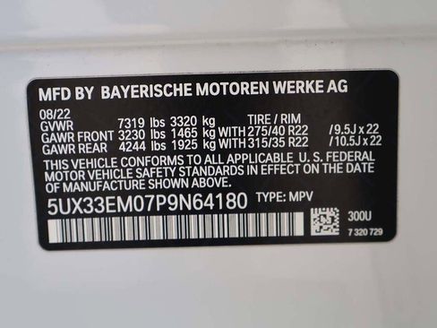 Used 2023 BMW X7 M60i w/ Executive Package AWD/4WD image 69