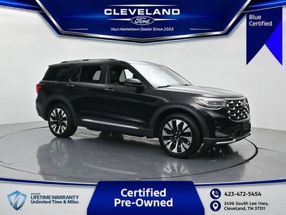 Certified 2025 Ford Explorer Platinum w/ LUX Leather Package