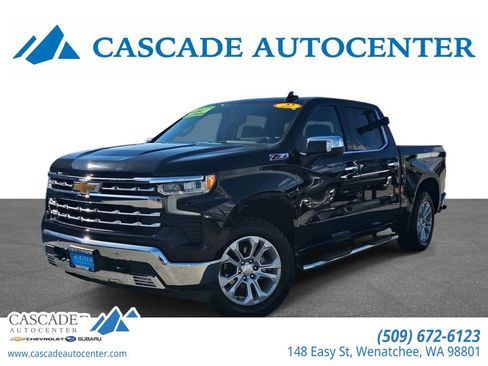 Certified 2022 Chevrolet Silverado 1500 LTZ w/ Technology Package AWD/4WD image 1