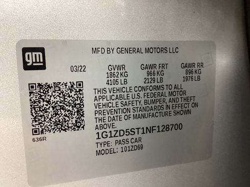 Used 2022 Chevrolet Malibu LT image 48